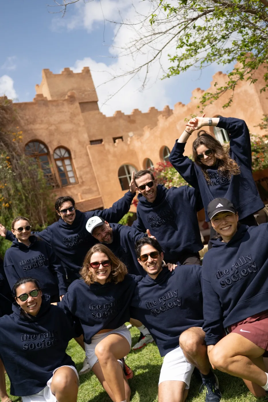 Team photo at the Marrakech retreat